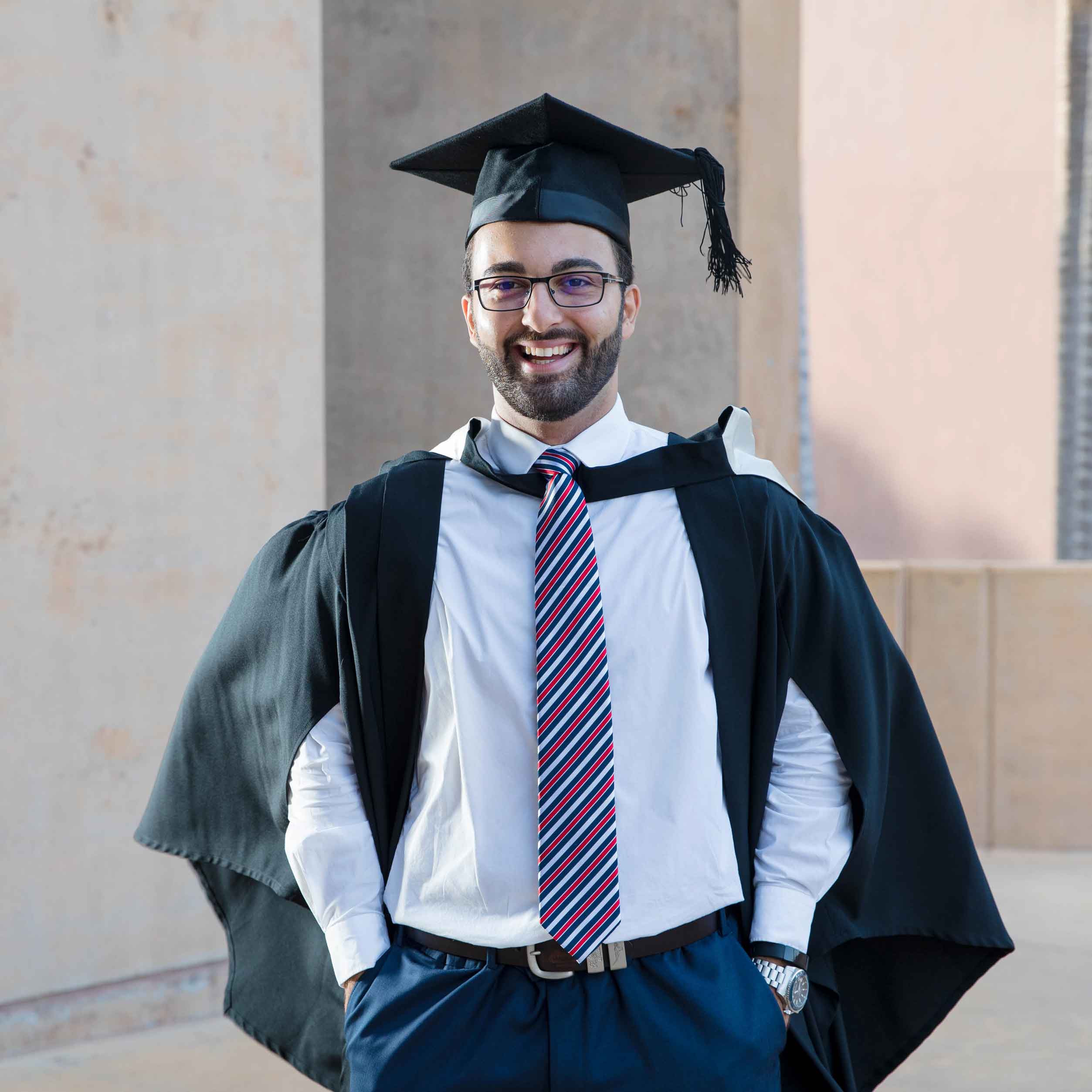 This is an image of 2019 graduate Manny George