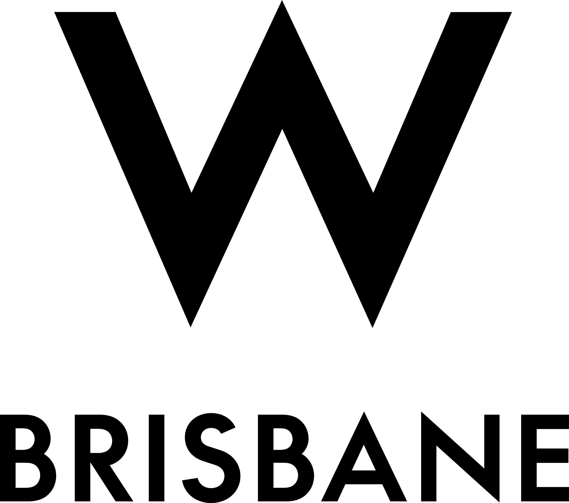 W Brisbane logo