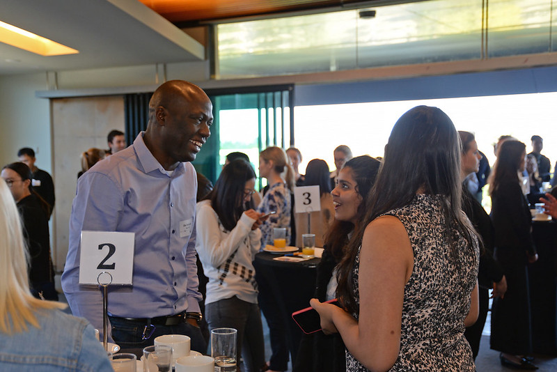 Networking event in Terrace Room, UQ St Lucia