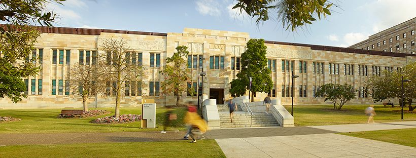 West Wing of Forgan-Smith Building UQ