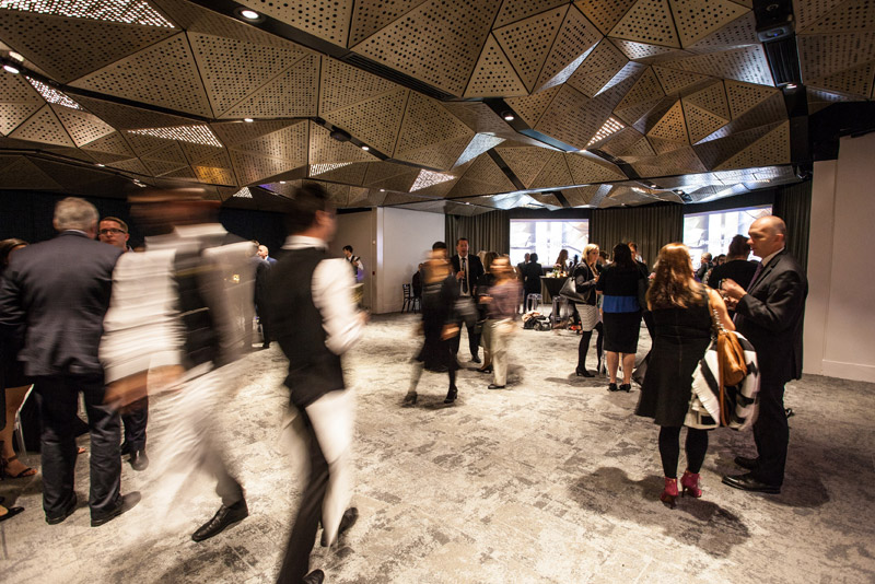 River Room, Customs House, interior during function