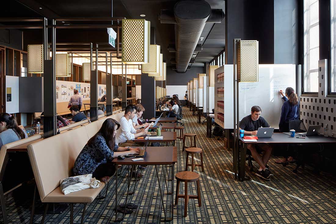 UQ Law Library interior