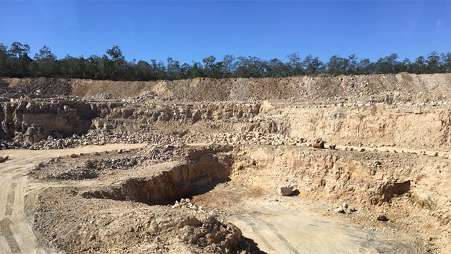 Scotbar Quarry, image from Belinda Wade 