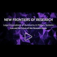 title card for New Frontiers of Research series