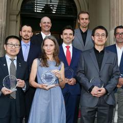 An EAIT-BEL partnership with the Port of Brisbane received a UQ Partners in Research Excellence Award