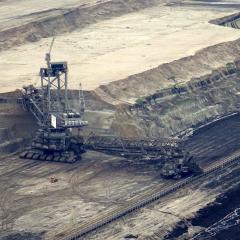 Coal mining operation