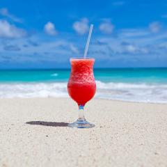 cocktail on a beach