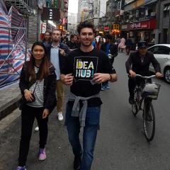 UQ Business Management student Dave Cole in Shanghai
