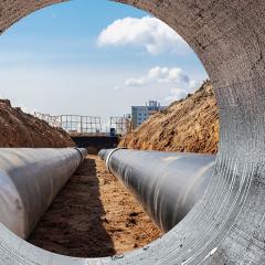 Underground pipes to convey underground infrastructure 